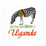Red Zebra Series Postcard