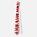 Red Zebra ties by TeenDesigns Red Zebra ties