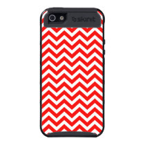 Red Zigzag Chevron Skinit Cargo iPhone 5 Cover
