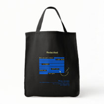 Redacted [dark] bags