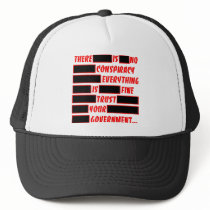 Redacted Trust Your Government Everything Fine Hat