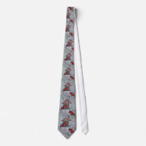 Redbird necktie by MakaraPhotos Redbird necktie