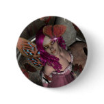 RedBlossom Butterfly Fae Pin
