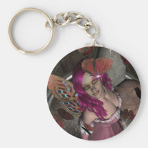 RedBlossom Butterfly Fae Key Chains