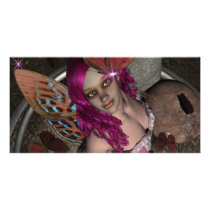 RedBlossom Butterfly Fae photo cards