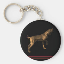 Redbone Coonhound Keychain