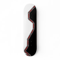 redchainonblackandwhite skateboards