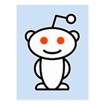 Reddit Alien Post Card