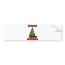 Redeck christmas tree with beer ornaments bumper stickers by TheeChristmasShop Redeck christmas tree with beer ornaments bumper stickers