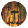 Redeemed Cross Gifts Sticker