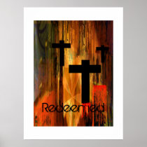 Redeemed Cross Poster