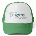 Redefining progress logo trucker hat