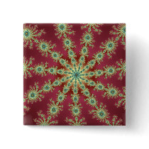 Redgreen Star Pinback Button