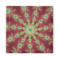 Redgreen Star Fridge Magnet