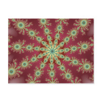 Redgreen Star Post Card