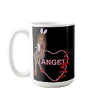Redhead Bunny Angel Design Mugs