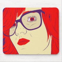 Redhead Fever mousepads