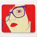 Redhead Fever mousepads