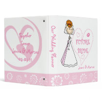 Redhead Future Bride Wedding Planner Binder