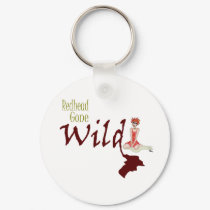 Redhead Gone Wild keychains by RaspberryDoodles Redhead Gone Wild keychains