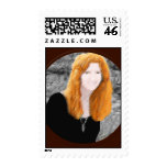 Redhead in Morro Bay, California Postage Stamp