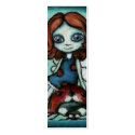 Redhead Lucy bookmark (pack of 20) business cards by tanyabond Redhead Lucy bookmark (pack of 20) business cards