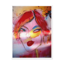 "Redhead" Post Cards
