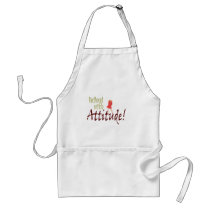 Redhead with attitude aprons by RaspberryDoodles Redhead with attitude aprons