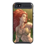 Redheaded Cavewoman in jungle by Al Rio Case For iPhone 5
