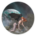 Redheaded Vampress 1 - Fantasy/Vampire Stickers by mrssocolov4 Redheaded Vampress 1 - Fantasy/Vampire Stickers
