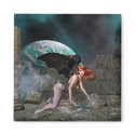 Redheaded Vampress - Fantasy/Goth Magnet