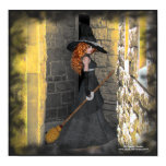Redheaded Witch in the Hallway Poster/Print Redheaded Witch in the Hallway Poster/Print