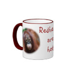 Redheads are Hot Humor mugs