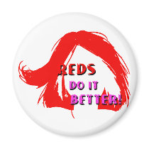 Redheads do it better refrigerator magnets