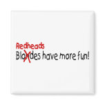 Redheads Have More Fun magnets
