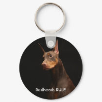 Redheads RULE! keychains by hildyj Redheads RULE! keychains