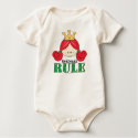 Redheads Rule Redhead Baby t-shirts by BabyKidsTeesGifts Redheads Rule Redhead Baby t-shirts