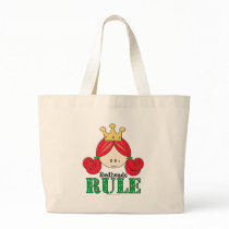 Redheads Rule Tote Bag by BabyKidsTeesGifts Redheads Rule Tote Bag