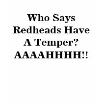 Redhead's Shirt by MacGrandma_PMS Redhead's Shirt