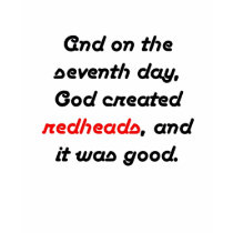 Redheads t-shirts