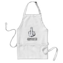 Redistribute This! aprons by uniquenclassy Redistribute This! aprons
