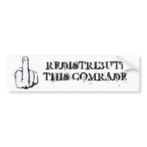 Redistribute This! bumper stickers