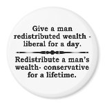 Redistribute wealth? magnet
