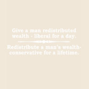 Redistribute wealth? shirts