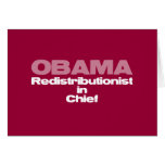 Redistributionist in chief: Anti-Obama tees & more Cards