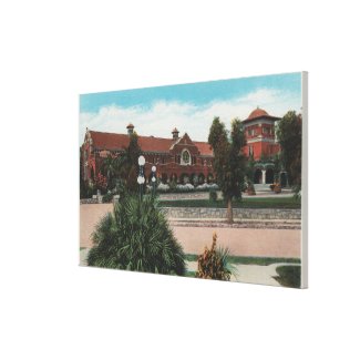 Redlands, CA - View of Smiley Library Canvas Prints
