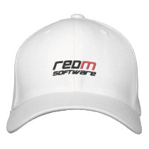 redM Cap Embroidered Baseball Caps