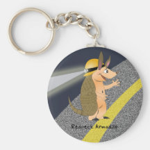 Redneck Armadillo Key Chain