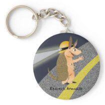 Redneck Armadillo Key Chain