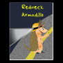 Redneck Armadillo Postcard